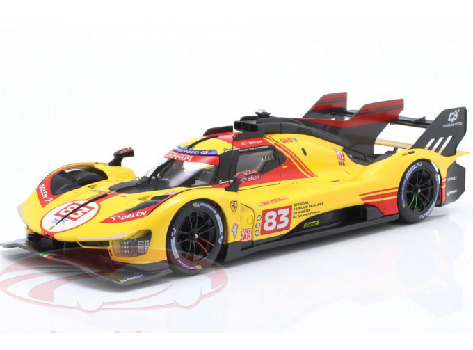 FERRARI 499P 4th 1812km Qatar WEC Robert Kubica, Robert Shwartzman, Yifei Ye (2024)