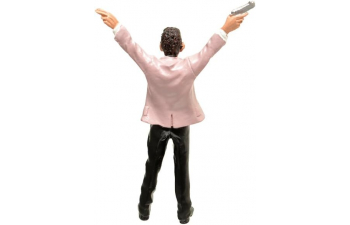 FIGURES Ladro - Robber Iv, Black White Pink