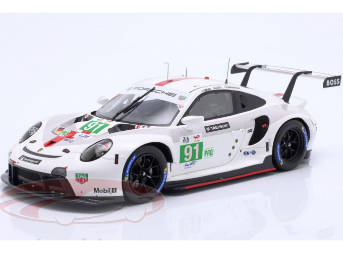 PORSCHE 911 RSR-19 Winner LMGTE Pro class 24h LeMans Gianmaria Bruni, Richard Lietz, Frédéric Makowiecki (2022)