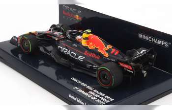 RED BULL F1 Rb18 Team Oracle Red Bull Racing №11 2nd Japan Gp (2022) Sergio Perez, Matt Blue Yellow Red