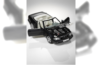 MERCEDES-BENZ SL600 R129 (Facelift 1995-2001), black