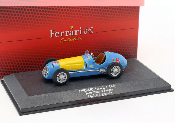 FERRARI 166FL #16 Juan Manuel Fangio Equipo Argentino 1949