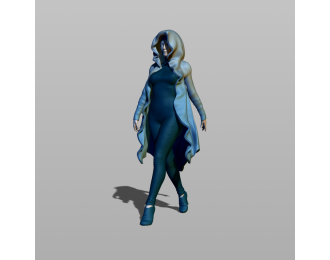 Фигура По Бродвею, окрашенная