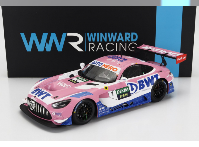 MERCEDES-BENZ Amg Gt3 Team Winward Racing №1 Dtm Season (2022) Maximilian Gotz, Pink White Light Blue