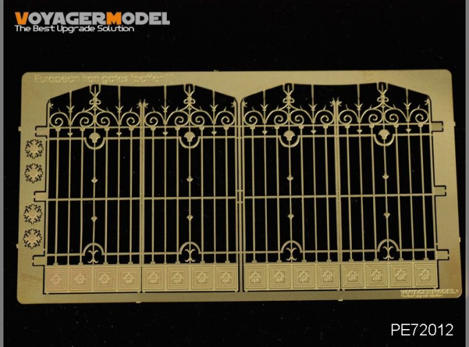 Фототравление European Iron Gates (Pattern 1)