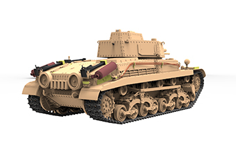 Сборная модель TURAN I Hungarian Medium Tank 40M