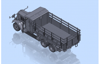 Сборная модель Henschel 33D1, Германский армейский грузовой автомобиль IIMB