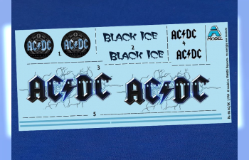 Декаль Ил-86 "AC/DС Black Ice"