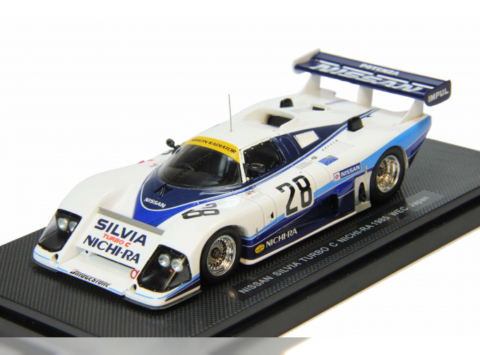 NISSAN Silvia Turbo C Nichi-Ra 28 WEC JAPAN (1985), white / blue