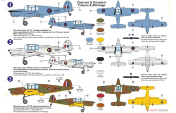 Сборная модель Miles Messenger Mk.I „RAF“