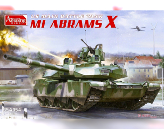 Сборная модель aмериканский основной боевой танк Abrams X