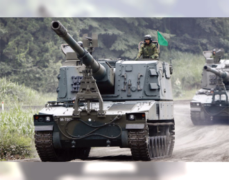 Сборная модель Танк JGSDF TYPE 99 SPH