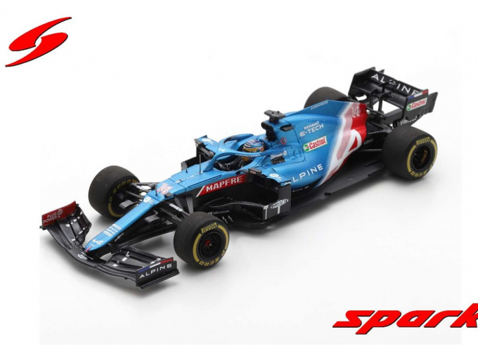 Alpine A521 #14 Alpine F1 Team Bahrain GP 2021 F.Alonso