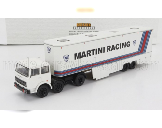 FIAT 691 T Truck Team Lancia Martini Racing Car Transporter (1970), White