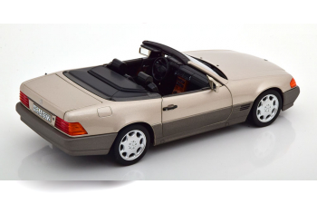 MERCEDES-BENZ 500 SL R129 with removable Softtop (1989), light brown-metallic