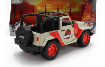 JEEP Wrangler Rubicon Open (2015) - Jurassic World, White Red