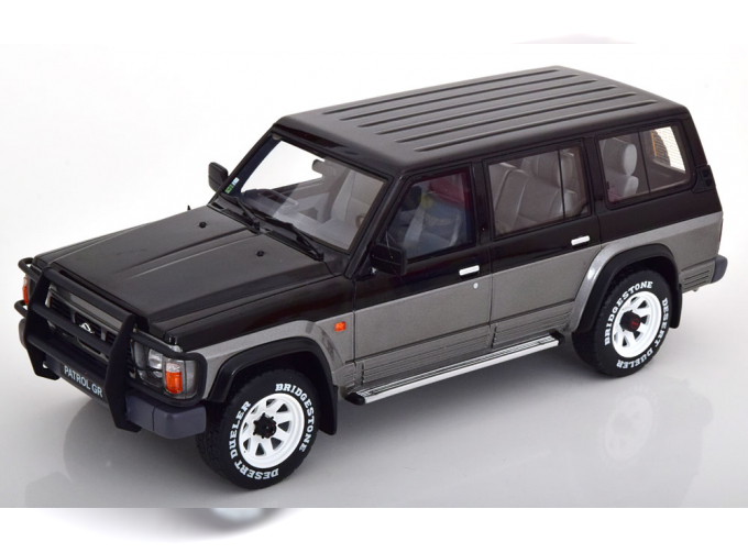 NISSAN Patrol GR Y60 (1992), black grey-metallic