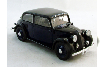 MERCEDES-BENZ 130 (1934), Mercedes Offizielle Modell-Sammlung 23, black / blue