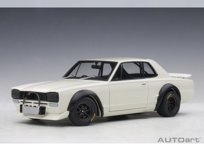 NISSAN SKYLINE GT-R (KPGC10) Racing Version (1972), white