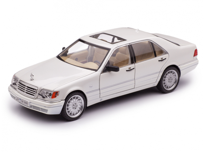 MERCEDES-BENZ 320SEL (W140) (1996), белый