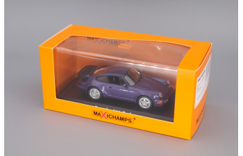 PORSCHE 911 Turbo (964) (1990), purple metallic