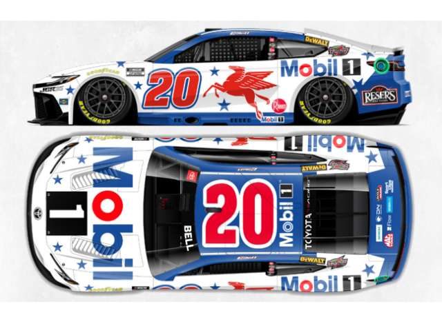 TOYOTA Camry #20 Christopher Bell *Mobil 1* white/blue/red 2026