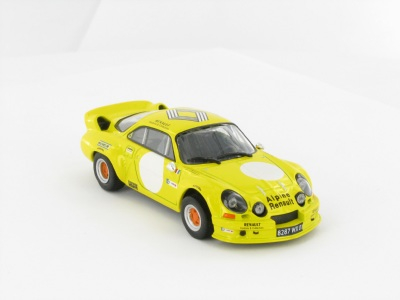 ALPINE A 110 1800 16S de 1975, серия Alpine and Renault Sportives 32, желтый