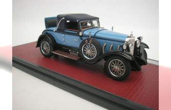 Mercedes-Benz 630K Sport Cabriolet by Hibbard & Darrin #38182 - 1927 closed (light blue/blue)