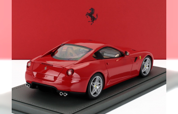 FERRARI 599 Gtb Fiorano (2007) - F-1 Gear Box - Con Vetrina - With Showcase, Rosso Corsa - Red