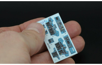 ЗD Декаль кабины для Суххой-30СМ (Звезда) (малая версия)