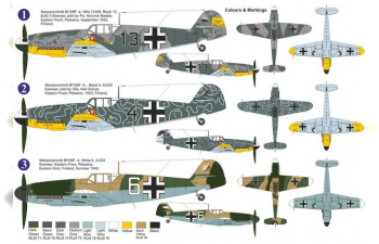 Сборная модель Bf 109F-4 JG.5 Eismeer