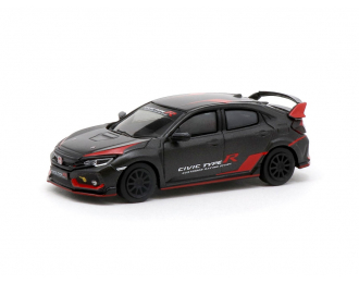 HONDA Civic Type R (FK8) Customer Racing Study черный матовый с красным