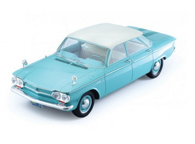 Chevrolet Corvair Sedan, Turquois/light beige 4-Door