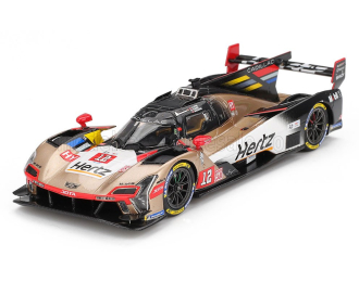 CADILLAC V-series r 5.5l v8 team hertz jota №12 4th 24h Le Mans (2025) Alex Lynn - Norman Nato - Will Stevens