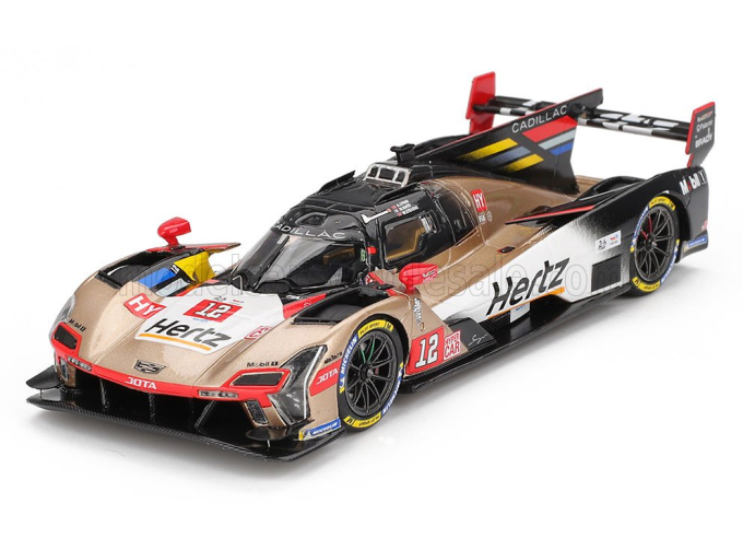 CADILLAC V-series r 5.5l v8 team hertz jota №12 4th 24h Le Mans (2025) Alex Lynn - Norman Nato - Will Stevens