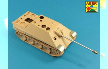 German 8,8cm One part Pak 43/3 L/71 barrel for Jagdpanther Ausf G1 early