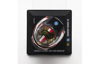 MINi HELMET  Charles Leclerc Scuderia Ferrari HP Abu Dhabi GP 2025