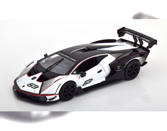 LAMBORGHINI Essenza SCV12 No 63  Squadra Corse (2022), white metallic/ black