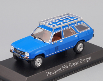 PEUGEOT 504 Break Dangel 4x4 "EDF" 1982 Blue