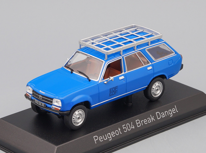 PEUGEOT 504 Break Dangel 4x4 "EDF" 1982 Blue