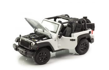 Jeep Wrangler 3d 2014 открытый белый