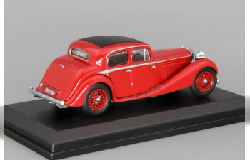 JAGUAR SS 2.5 Saloon Maroon (1937), red