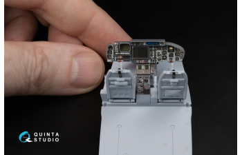 3D Декаль интерьера кабины Lynx HMA8 (Airfix) (с 3D-печатными деталями)