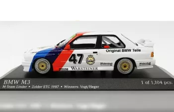 BMW M3 E30 Team Linder №47 Winner Zolder ETC (1987) V.Heger