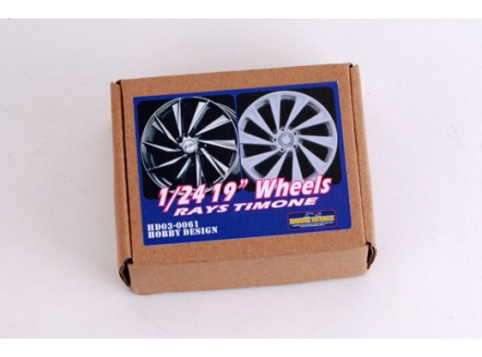 Набор для доработки - Диски 19' Wheels RAYS TIMONE (F-1) (Resin+Metal Parts)