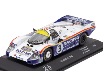 PORSCHE 956l 2.6l Twin Turbo Team Rothmans Porsche №3 Winner 24h Le Mans (1983) Al Holbert - Hurley Haywood - Vern Schuppan, White Blue