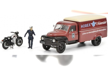 HANOMAG L28 Horex with Horex Regina and driver