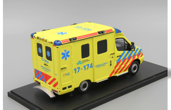 MERCEDES-BENZ Sprinter Ambulance Veiligheidsregio Rotterdam-Rijnmond (2008), yellow