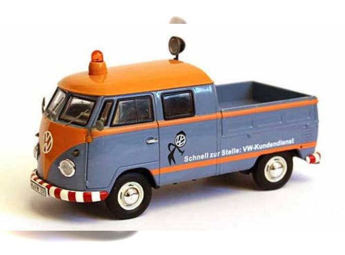 VOLKSWAGEN T1 Doka "VW" 1956, orange / blue