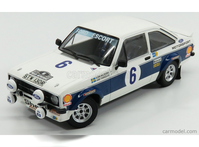 FORD ENGLAND - ESCORT MKII RS1800 N 6 WINNER RALLY ACROPOLIS 1977 B.WALDEGARD - H.THORSZELIUS